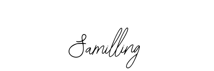 Create a beautiful signature design for name Samilling. With this signature (Bearetta-2O07w) fonts, you can make a handwritten signature for free. Samilling signature style 12 images and pictures png