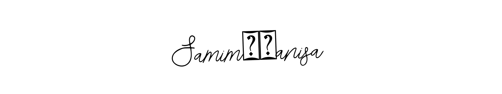 You should practise on your own different ways (Bearetta-2O07w) to write your name (Samim❤️anisa) in signature. don't let someone else do it for you. Samim❤️anisa signature style 12 images and pictures png