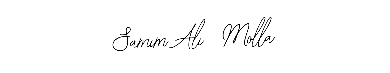 Make a short Samim Ali  Molla signature style. Manage your documents anywhere anytime using Bearetta-2O07w. Create and add eSignatures, submit forms, share and send files easily. Samim Ali  Molla signature style 12 images and pictures png