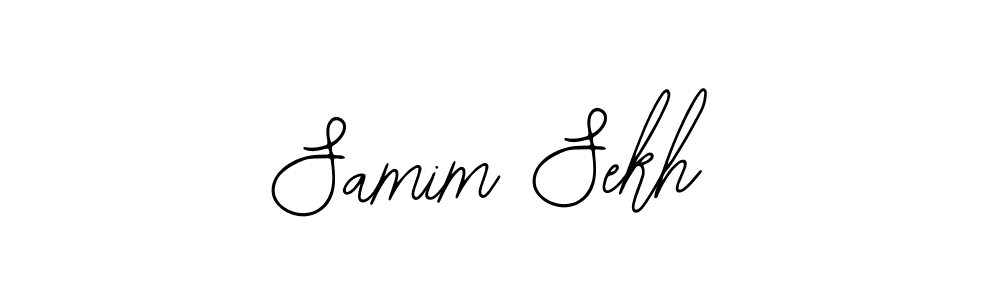 Create a beautiful signature design for name Samim Sekh. With this signature (Bearetta-2O07w) fonts, you can make a handwritten signature for free. Samim Sekh signature style 12 images and pictures png