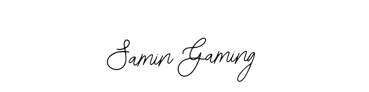 Once you've used our free online signature maker to create your best signature Bearetta-2O07w style, it's time to enjoy all of the benefits that Samin Gaming name signing documents. Samin Gaming signature style 12 images and pictures png