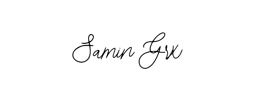 Bearetta-2O07w is a professional signature style that is perfect for those who want to add a touch of class to their signature. It is also a great choice for those who want to make their signature more unique. Get Samin Grx name to fancy signature for free. Samin Grx signature style 12 images and pictures png