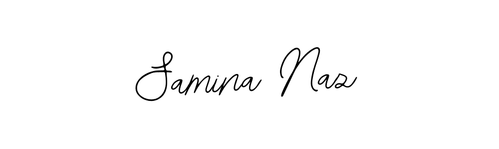 Make a short Samina Naz signature style. Manage your documents anywhere anytime using Bearetta-2O07w. Create and add eSignatures, submit forms, share and send files easily. Samina Naz signature style 12 images and pictures png