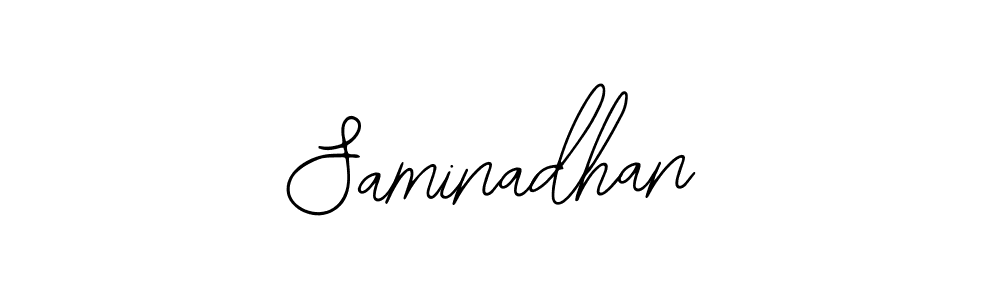 Also we have Saminadhan name is the best signature style. Create professional handwritten signature collection using Bearetta-2O07w autograph style. Saminadhan signature style 12 images and pictures png