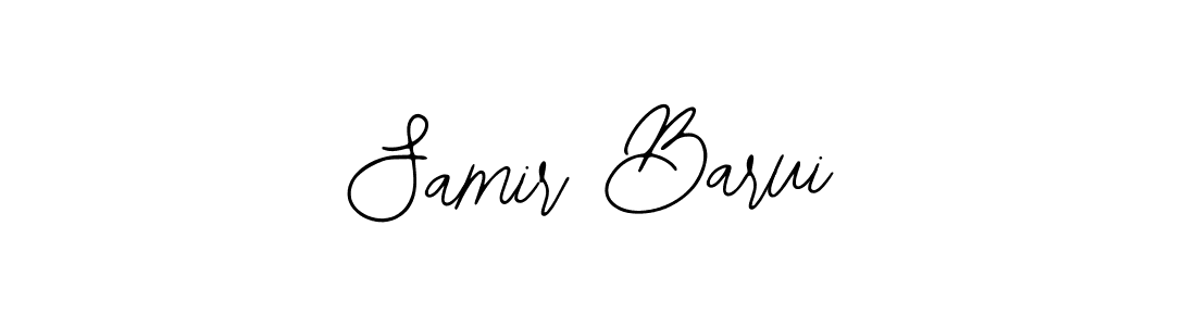 The best way (Bearetta-2O07w) to make a short signature is to pick only two or three words in your name. The name Samir Barui include a total of six letters. For converting this name. Samir Barui signature style 12 images and pictures png