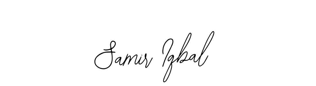 How to Draw Samir Iqbal signature style? Bearetta-2O07w is a latest design signature styles for name Samir Iqbal. Samir Iqbal signature style 12 images and pictures png