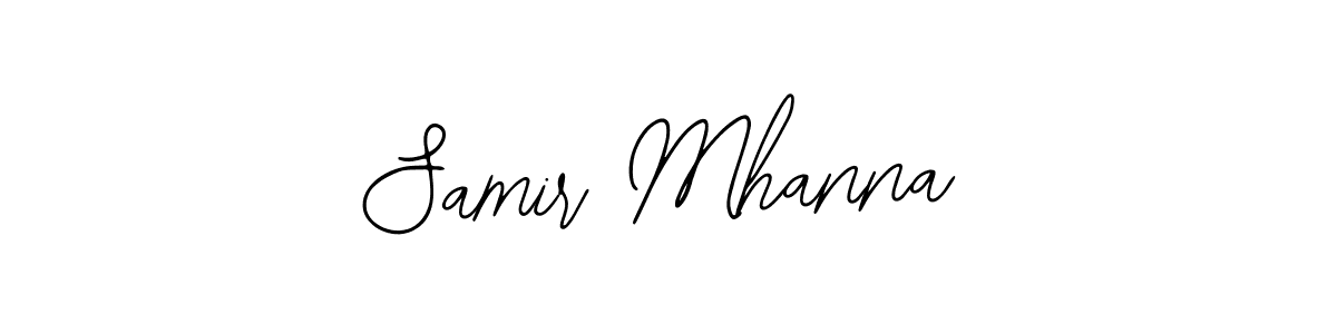 if you are searching for the best signature style for your name Samir Mhanna. so please give up your signature search. here we have designed multiple signature styles  using Bearetta-2O07w. Samir Mhanna signature style 12 images and pictures png