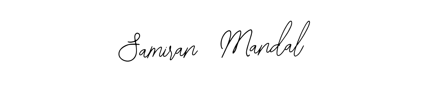 Samiran  Mandal stylish signature style. Best Handwritten Sign (Bearetta-2O07w) for my name. Handwritten Signature Collection Ideas for my name Samiran  Mandal. Samiran  Mandal signature style 12 images and pictures png