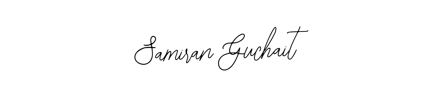 Create a beautiful signature design for name Samiran Guchait. With this signature (Bearetta-2O07w) fonts, you can make a handwritten signature for free. Samiran Guchait signature style 12 images and pictures png