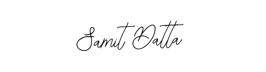 Samit Datta stylish signature style. Best Handwritten Sign (Bearetta-2O07w) for my name. Handwritten Signature Collection Ideas for my name Samit Datta. Samit Datta signature style 12 images and pictures png