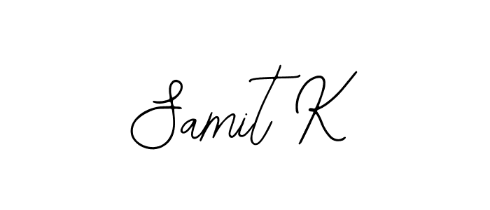 This is the best signature style for the Samit K name. Also you like these signature font (Bearetta-2O07w). Mix name signature. Samit K signature style 12 images and pictures png