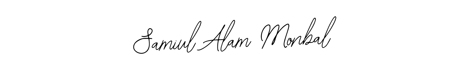 Once you've used our free online signature maker to create your best signature Bearetta-2O07w style, it's time to enjoy all of the benefits that Samiul Alam Monbal name signing documents. Samiul Alam Monbal signature style 12 images and pictures png