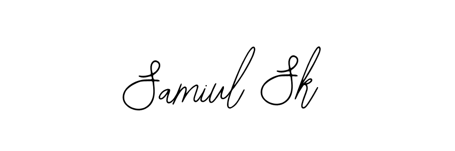 Make a beautiful signature design for name Samiul Sk. Use this online signature maker to create a handwritten signature for free. Samiul Sk signature style 12 images and pictures png