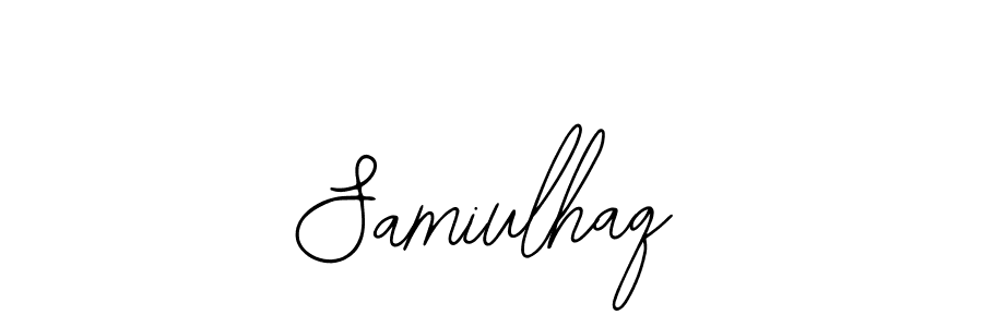 You can use this online signature creator to create a handwritten signature for the name Samiulhaq. This is the best online autograph maker. Samiulhaq signature style 12 images and pictures png