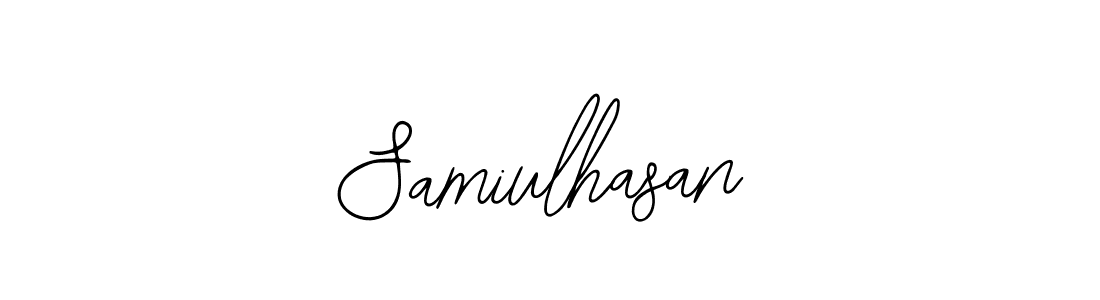 How to Draw Samiulhasan signature style? Bearetta-2O07w is a latest design signature styles for name Samiulhasan. Samiulhasan signature style 12 images and pictures png