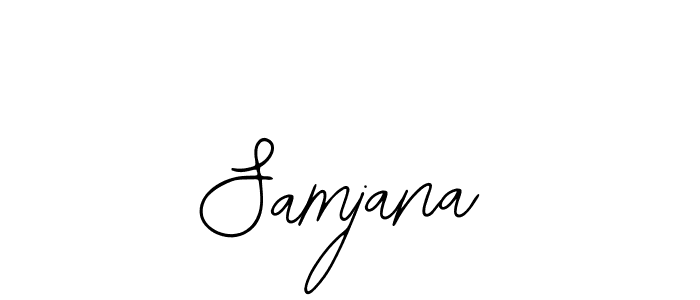 See photos of Samjana official signature by Spectra . Check more albums & portfolios. Read reviews & check more about Bearetta-2O07w font. Samjana signature style 12 images and pictures png