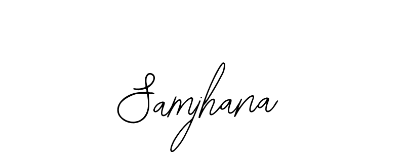 Also You can easily find your signature by using the search form. We will create Samjhana name handwritten signature images for you free of cost using Bearetta-2O07w sign style. Samjhana signature style 12 images and pictures png