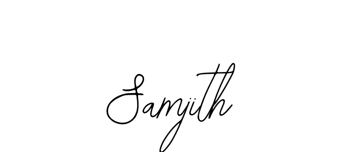 Make a beautiful signature design for name Samjith. With this signature (Bearetta-2O07w) style, you can create a handwritten signature for free. Samjith signature style 12 images and pictures png