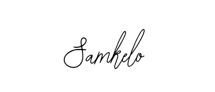 Samkelo stylish signature style. Best Handwritten Sign (Bearetta-2O07w) for my name. Handwritten Signature Collection Ideas for my name Samkelo. Samkelo signature style 12 images and pictures png