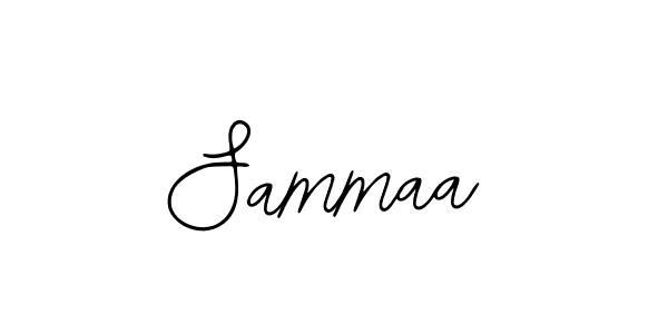 if you are searching for the best signature style for your name Sammaa. so please give up your signature search. here we have designed multiple signature styles  using Bearetta-2O07w. Sammaa signature style 12 images and pictures png