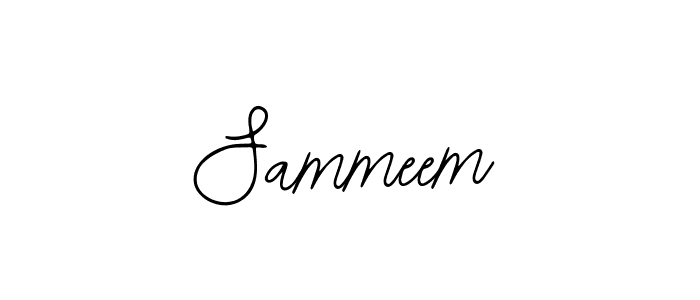 How to make Sammeem signature? Bearetta-2O07w is a professional autograph style. Create handwritten signature for Sammeem name. Sammeem signature style 12 images and pictures png
