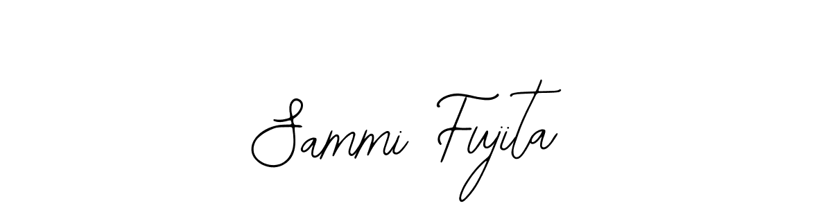 Use a signature maker to create a handwritten signature online. With this signature software, you can design (Bearetta-2O07w) your own signature for name Sammi Fujita. Sammi Fujita signature style 12 images and pictures png