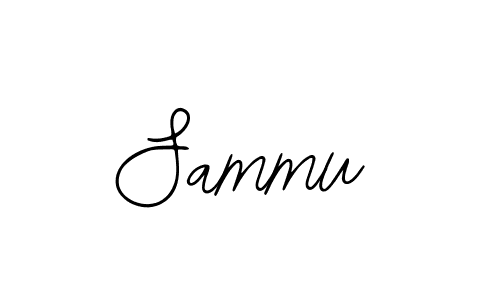 Design your own signature with our free online signature maker. With this signature software, you can create a handwritten (Bearetta-2O07w) signature for name Sammu. Sammu signature style 12 images and pictures png