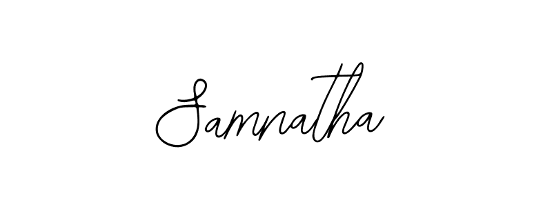Make a beautiful signature design for name Samnatha. With this signature (Bearetta-2O07w) style, you can create a handwritten signature for free. Samnatha signature style 12 images and pictures png