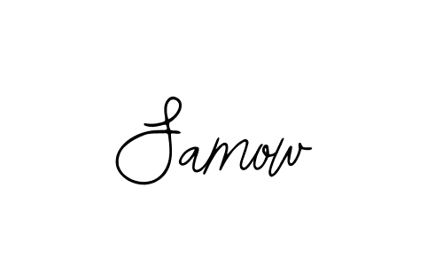 You should practise on your own different ways (Bearetta-2O07w) to write your name (Samow) in signature. don't let someone else do it for you. Samow signature style 12 images and pictures png