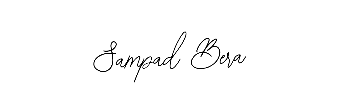 Use a signature maker to create a handwritten signature online. With this signature software, you can design (Bearetta-2O07w) your own signature for name Sampad Bera. Sampad Bera signature style 12 images and pictures png