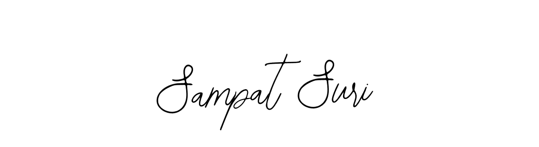 Make a beautiful signature design for name Sampat Suri. Use this online signature maker to create a handwritten signature for free. Sampat Suri signature style 12 images and pictures png