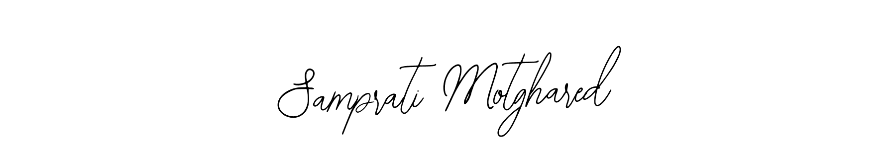 How to make Samprati Motghared signature? Bearetta-2O07w is a professional autograph style. Create handwritten signature for Samprati Motghared name. Samprati Motghared signature style 12 images and pictures png