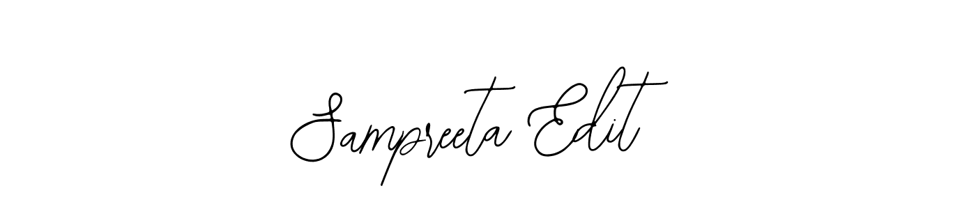 Also we have Sampreeta Edit name is the best signature style. Create professional handwritten signature collection using Bearetta-2O07w autograph style. Sampreeta Edit signature style 12 images and pictures png