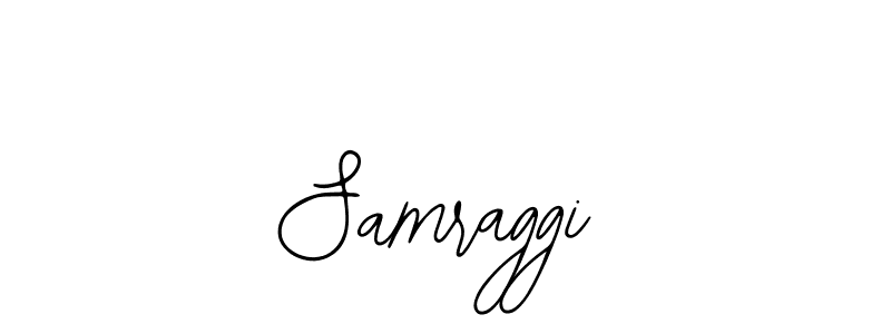 Create a beautiful signature design for name Samraggi. With this signature (Bearetta-2O07w) fonts, you can make a handwritten signature for free. Samraggi signature style 12 images and pictures png