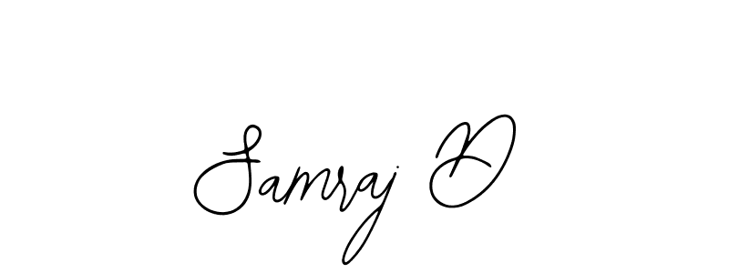 You should practise on your own different ways (Bearetta-2O07w) to write your name (Samraj D) in signature. don't let someone else do it for you. Samraj D signature style 12 images and pictures png