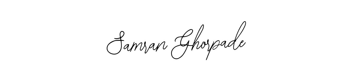 This is the best signature style for the Samran Ghorpade name. Also you like these signature font (Bearetta-2O07w). Mix name signature. Samran Ghorpade signature style 12 images and pictures png
