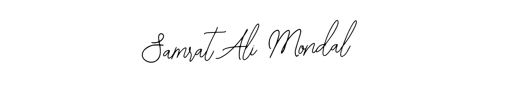 Create a beautiful signature design for name Samrat Ali Mondal. With this signature (Bearetta-2O07w) fonts, you can make a handwritten signature for free. Samrat Ali Mondal signature style 12 images and pictures png