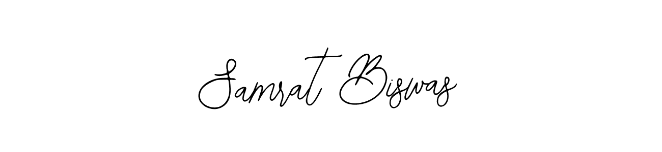 Use a signature maker to create a handwritten signature online. With this signature software, you can design (Bearetta-2O07w) your own signature for name Samrat Biswas. Samrat Biswas signature style 12 images and pictures png