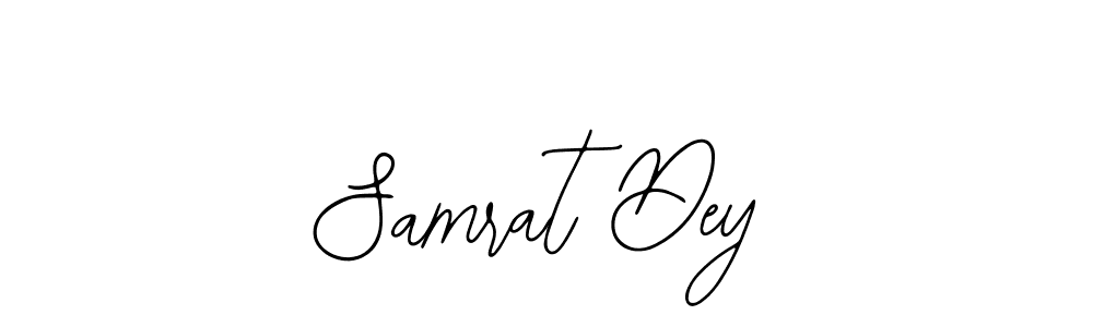 Create a beautiful signature design for name Samrat Dey. With this signature (Bearetta-2O07w) fonts, you can make a handwritten signature for free. Samrat Dey signature style 12 images and pictures png