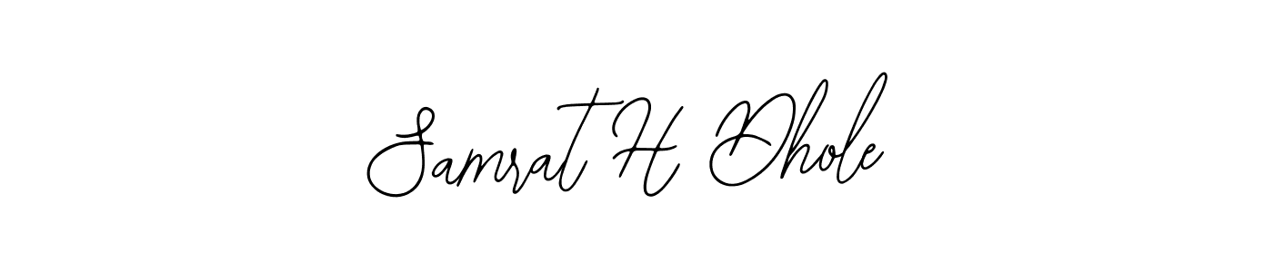 It looks lik you need a new signature style for name Samrat H Dhole. Design unique handwritten (Bearetta-2O07w) signature with our free signature maker in just a few clicks. Samrat H Dhole signature style 12 images and pictures png