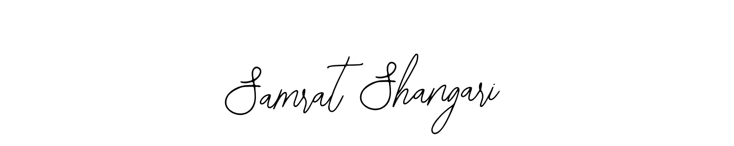 Similarly Bearetta-2O07w is the best handwritten signature design. Signature creator online .You can use it as an online autograph creator for name Samrat Shangari. Samrat Shangari signature style 12 images and pictures png