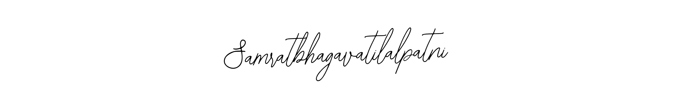 The best way (Bearetta-2O07w) to make a short signature is to pick only two or three words in your name. The name Samratbhagavatilalpatni include a total of six letters. For converting this name. Samratbhagavatilalpatni signature style 12 images and pictures png