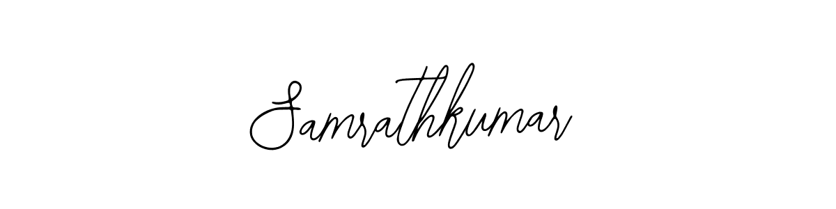 Make a beautiful signature design for name Samrathkumar. With this signature (Bearetta-2O07w) style, you can create a handwritten signature for free. Samrathkumar signature style 12 images and pictures png