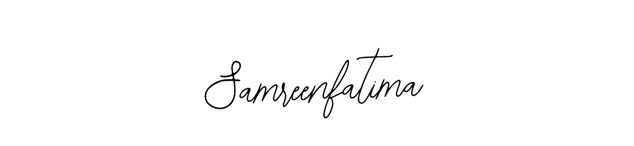 Make a beautiful signature design for name Samreenfatima. Use this online signature maker to create a handwritten signature for free. Samreenfatima signature style 12 images and pictures png