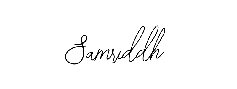 Create a beautiful signature design for name Samriddh. With this signature (Bearetta-2O07w) fonts, you can make a handwritten signature for free. Samriddh signature style 12 images and pictures png