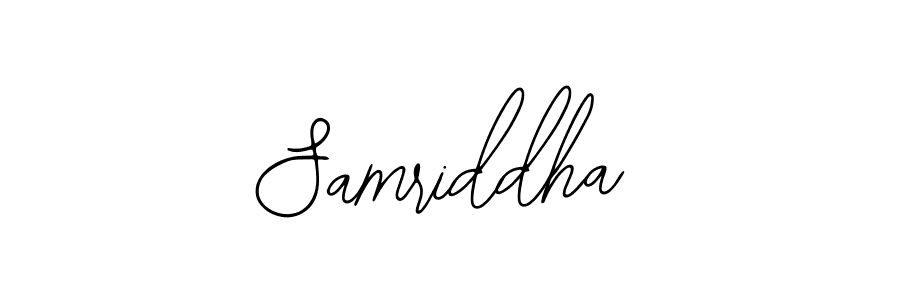 Make a beautiful signature design for name Samriddha. With this signature (Bearetta-2O07w) style, you can create a handwritten signature for free. Samriddha signature style 12 images and pictures png