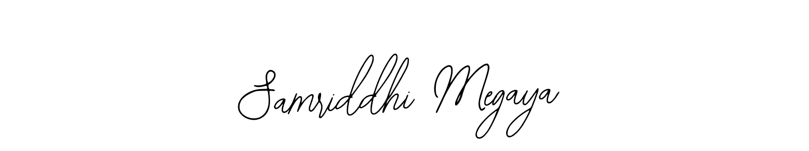 Make a beautiful signature design for name Samriddhi Megaya. With this signature (Bearetta-2O07w) style, you can create a handwritten signature for free. Samriddhi Megaya signature style 12 images and pictures png