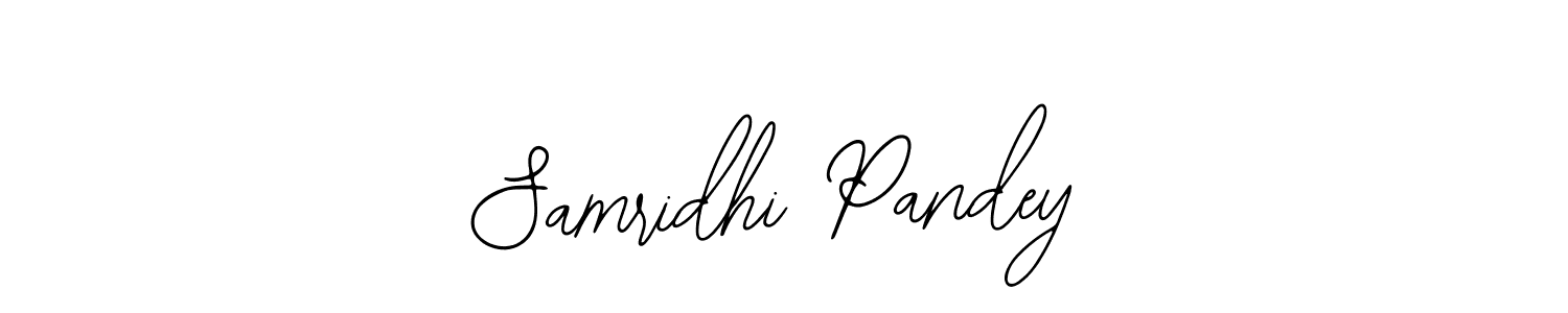 Samridhi Pandey stylish signature style. Best Handwritten Sign (Bearetta-2O07w) for my name. Handwritten Signature Collection Ideas for my name Samridhi Pandey. Samridhi Pandey signature style 12 images and pictures png