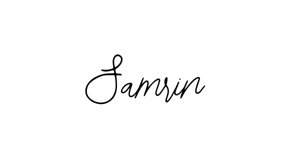 How to Draw Samrin signature style? Bearetta-2O07w is a latest design signature styles for name Samrin. Samrin signature style 12 images and pictures png