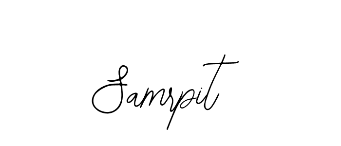 How to make Samrpit signature? Bearetta-2O07w is a professional autograph style. Create handwritten signature for Samrpit name. Samrpit signature style 12 images and pictures png